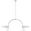 Thomas O'Brien Oso 72" Linear Arched Pendant-771016336-771016349-771016350