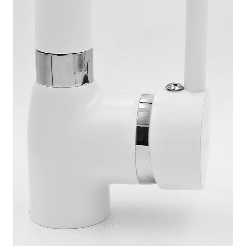 Belfry Kitchen Winnfield Kitchen Faucet, White