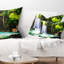 Coussin lombaire paysage cascade Erawan