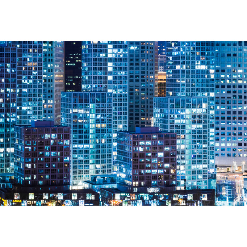 Skyscrapers - No Frame Print on Plastic / Acrylic, 80 cm H x 120 cm W