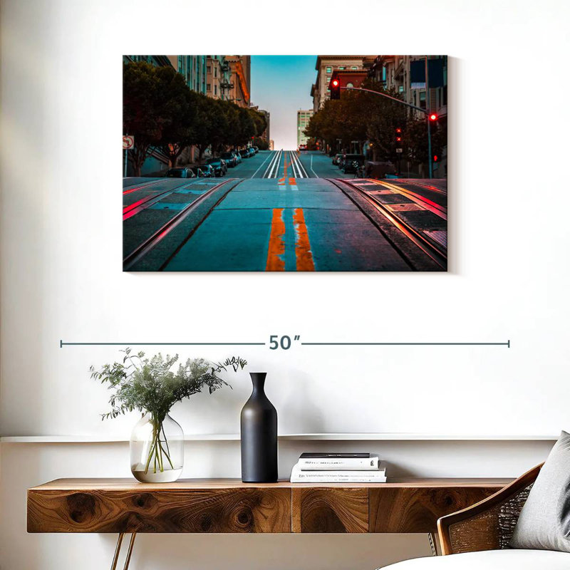 Sireci San Francisco Street, 24" H x 36" W