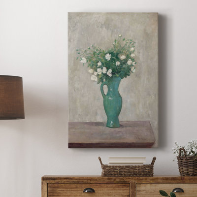 Imprimé floral rétro LV - galerie Cavas enveloppé