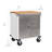 Seville Classics UltraHD 4-Drawer with 1-Door Rolling Cabinet-109870938