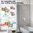 Modern Raincan Round Single-Function Tub and Shower Faucet Set, Valve Trim Kit, Rainfall Shower Head-114762942