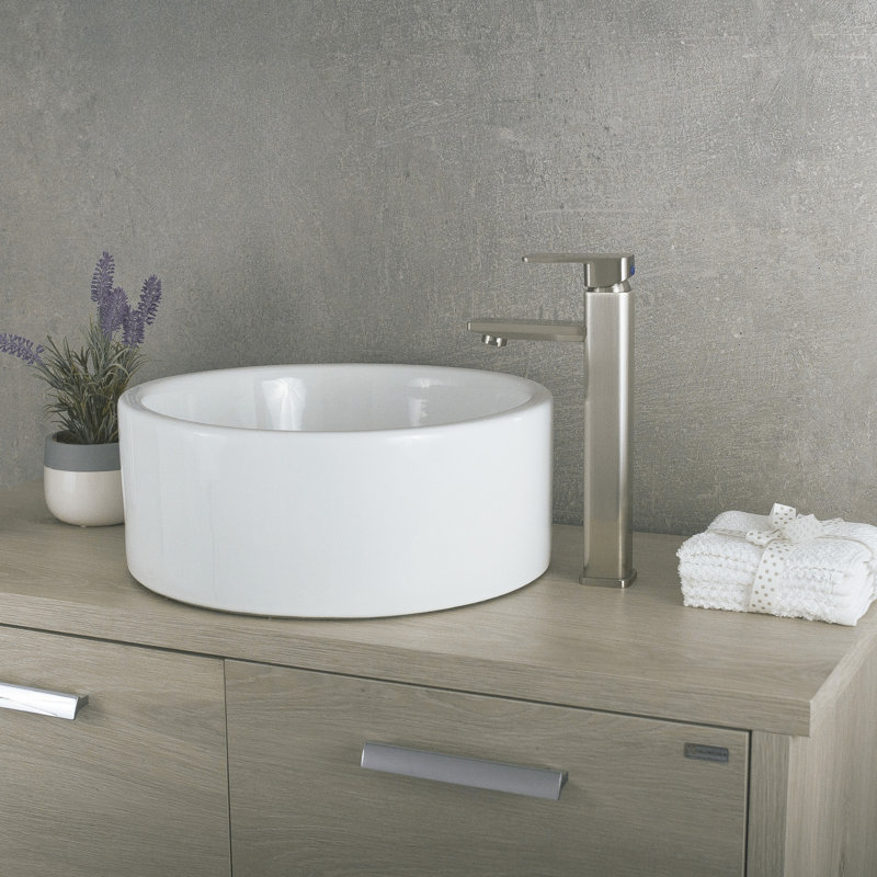 Single-handle Bathroom Faucet, Brushed Nickel