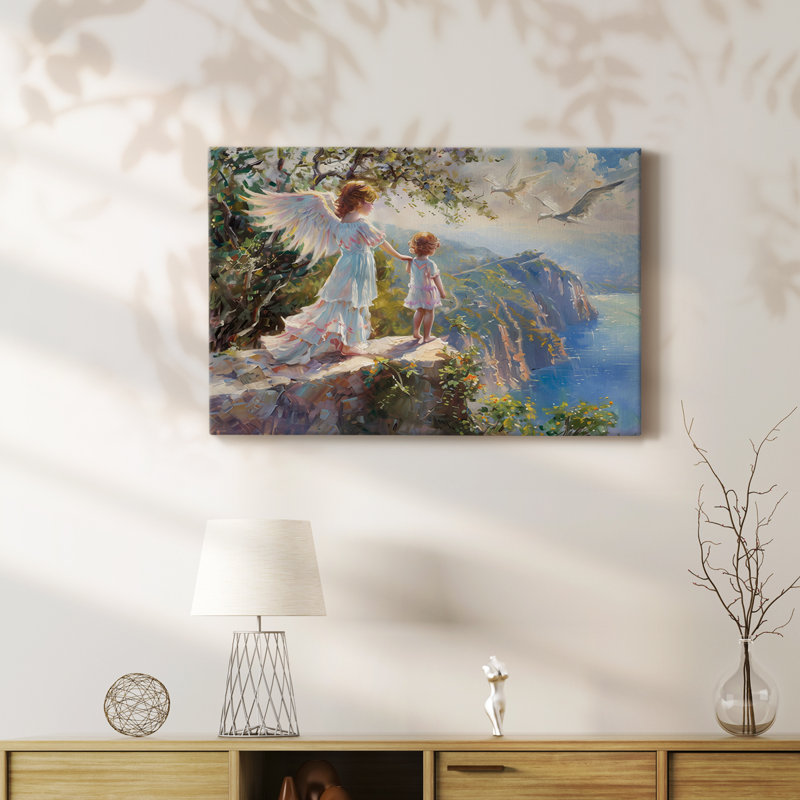 Animaux, série de paysages, H 18 po x l 27 po