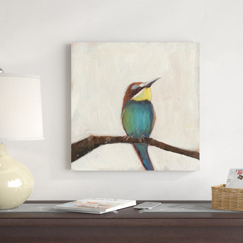 Profil d'oiseau II, H 20 po x l 20 po x P 1,25 po