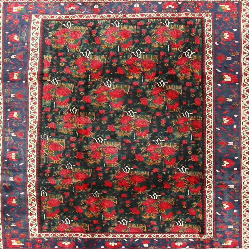 Oriental Indoor Rug, Square 3'