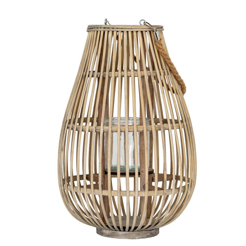 Andrian Wicker Candle Accessories, 42cm H x 28cm W x 28cm D