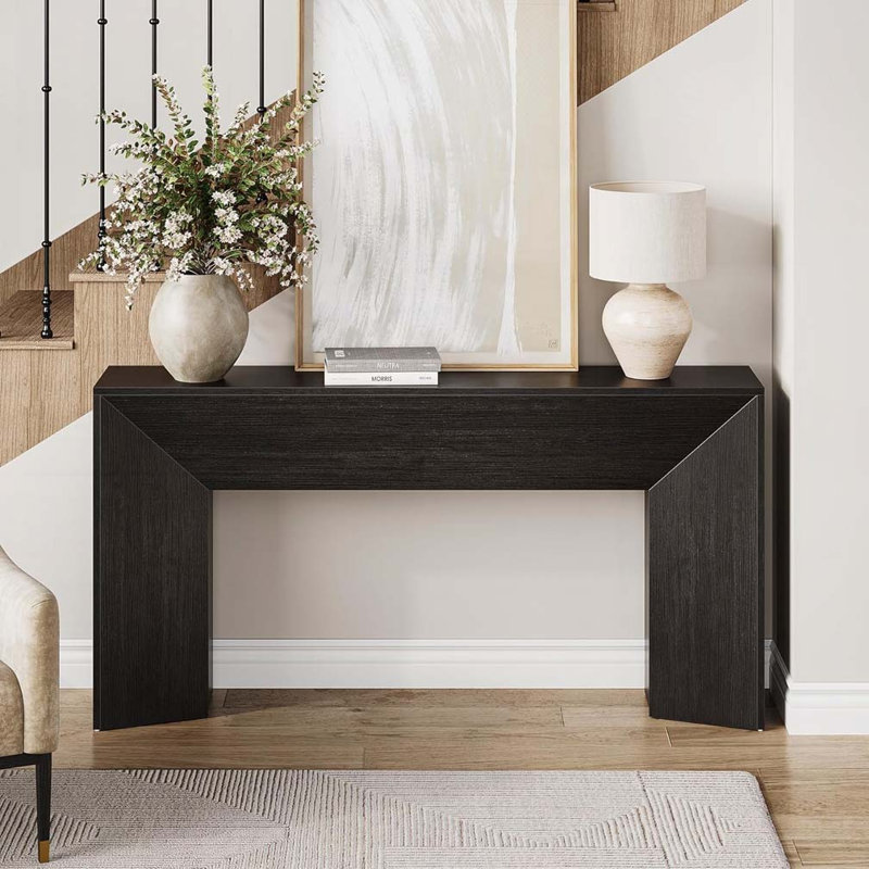 63" LongConsole Table for Entryway & Behind Sofa