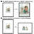 18x24 Poster Frame - Use as 8x10 Frame with Mat or 18x24 Frame Without Mat - Black