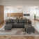 Tomario 7- Piece Upholstered U-Shaped Modular Sectional With Storage