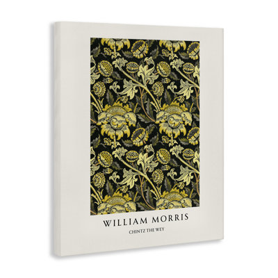 William Morris Chintz The Wey Canvas, design by Vintage Hustle
