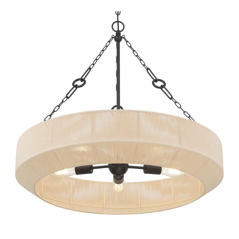 Luminaire suspendu 5 lumières Positano, H 87,75 po x l 28 po x P 28 po, 5 lumières
