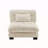 Pariss Armless Sofa W/1 pillow - Light Coffee