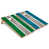 Kelly/Turquoise Striped