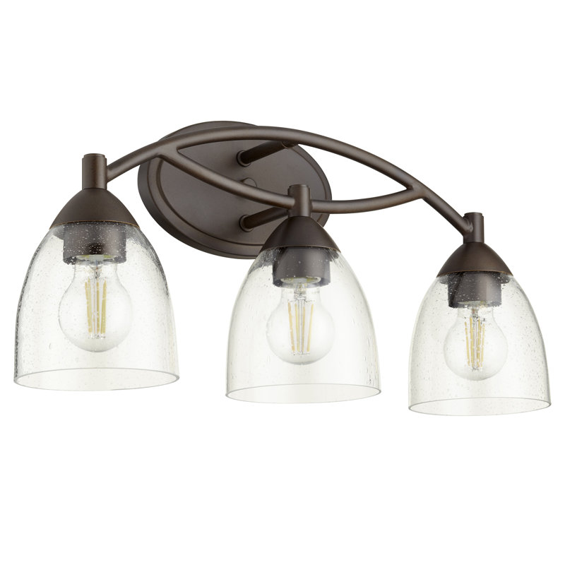 Curtis 3 - Light Dimmable Vanity Light, Oiled Bronze