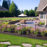 12 Panel Garden Wire Mesh Fence With Door