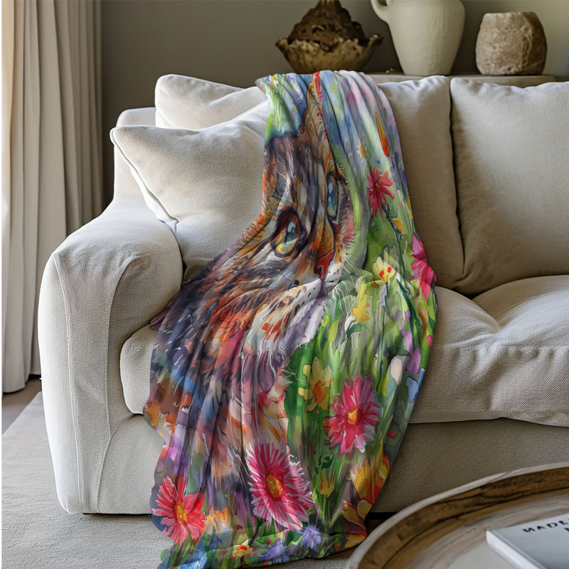 Throw Blanket, 60" W x 80" L