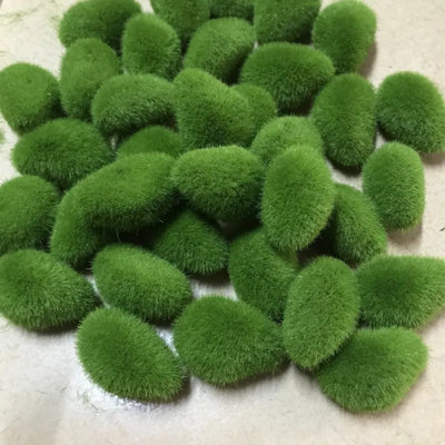 12 pièces / ensemble de décorations de mousse artificielle en trois tailles, pierre artificielle pour arrangement floral, jardin de fées, contenants en verre et artisanat, décoration de décor d'aquarium en mousse artificielle, taille de mélange