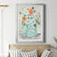 Daisy Wellies Bouquet - Reproduction d'art sur papier encadrée-1417288700-1417288703