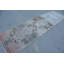 Tapis turcs, tapis de couloir 2,9 x 10,5 pi, tapis rétro, tapis géométrique, tapis de cuisine rouge