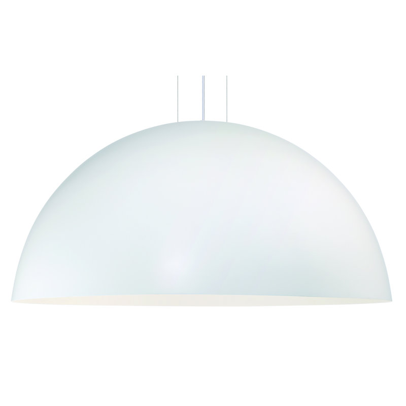 Lustre Laverton, 47 po, Blanc mat, H 23,5 po x l 47,25 po x P 47,25 po