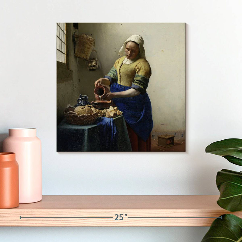 Leisha The Milkmaid, H 16 po x l 16 po