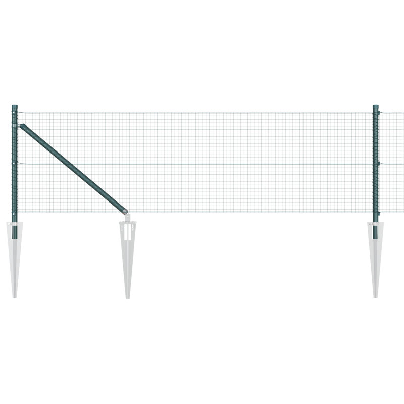 Fence Panels, Green, 40cm H x 2500cm W