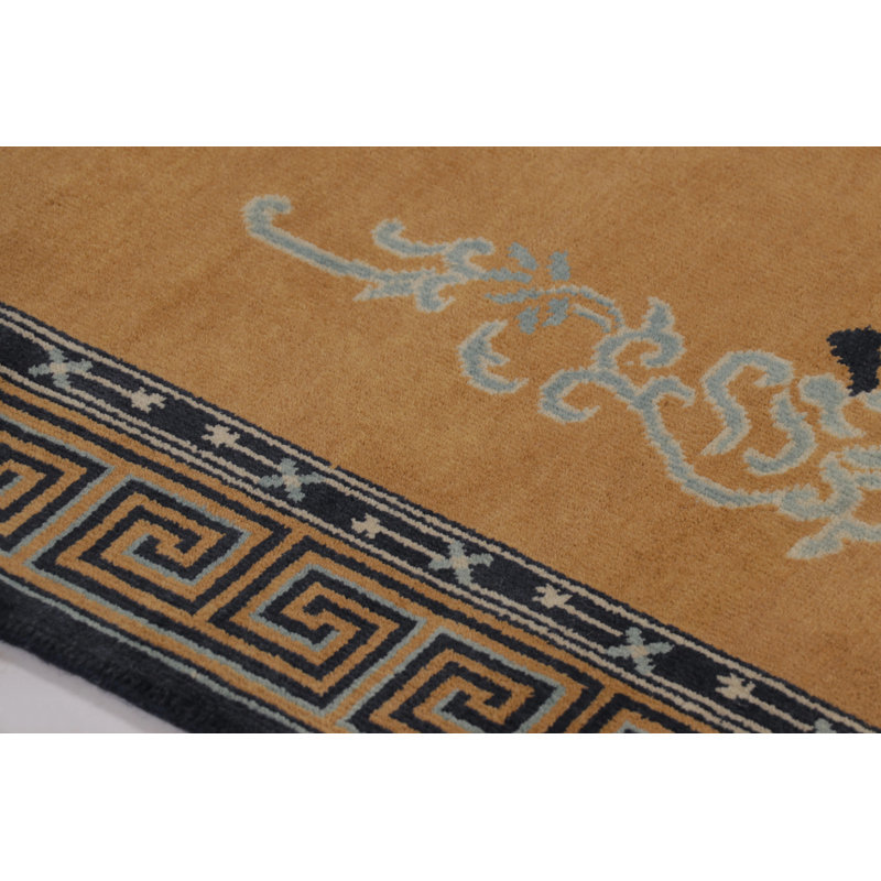 Art Deco Handmade Wool Area Rug