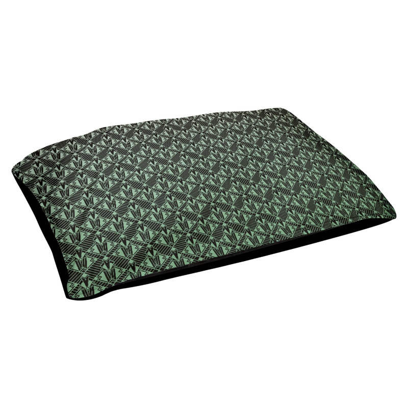 Coussin pour chien Byrge, Vert, Grand (l 52 po x P 42 po x H 17 po)