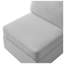 Canapé modulaire 5 pièces Chauncy - Gris