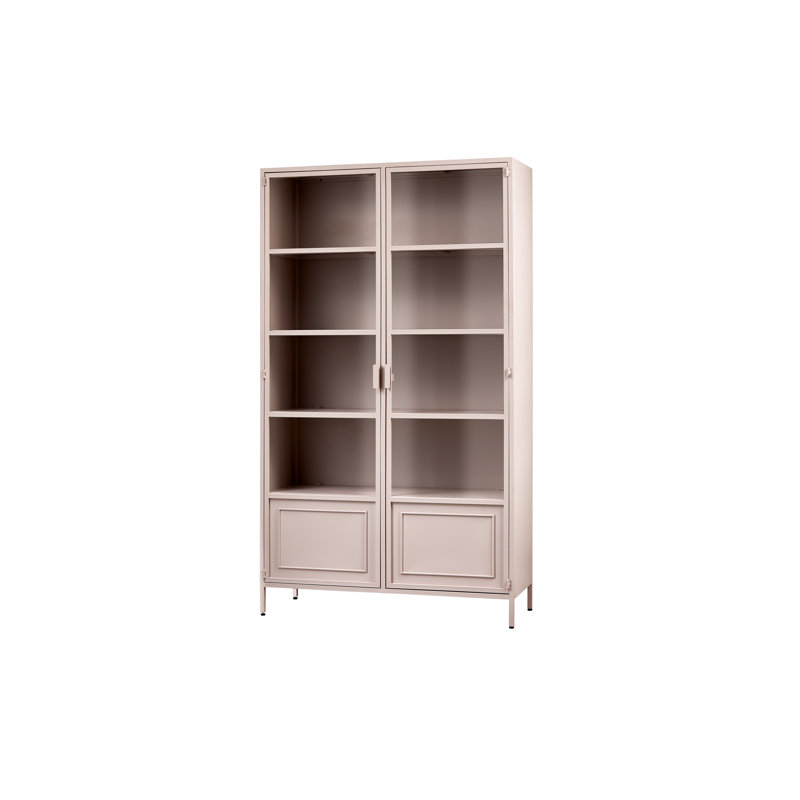 Ronja Display Cabinet, Soft Pink
