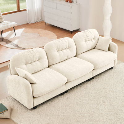 Three-Seate Modular Sectional Couch