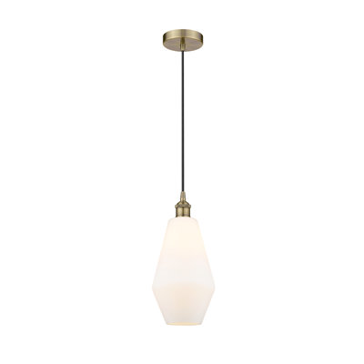 Luminaire suspendu cylindrique à 1 lumière Gabbie