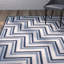 Tapis d'intérieur / extérieur à chevrons Jevan Performance-31778126