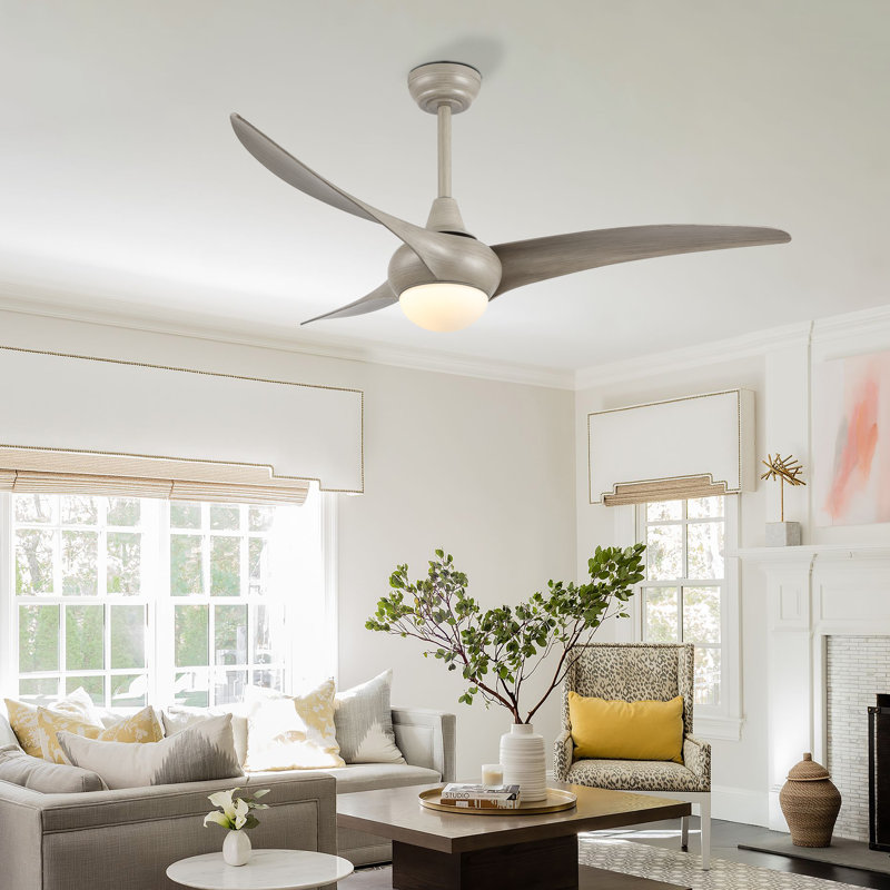 Coleigh 52'' Ceiling Fan with LED Lights, Gray