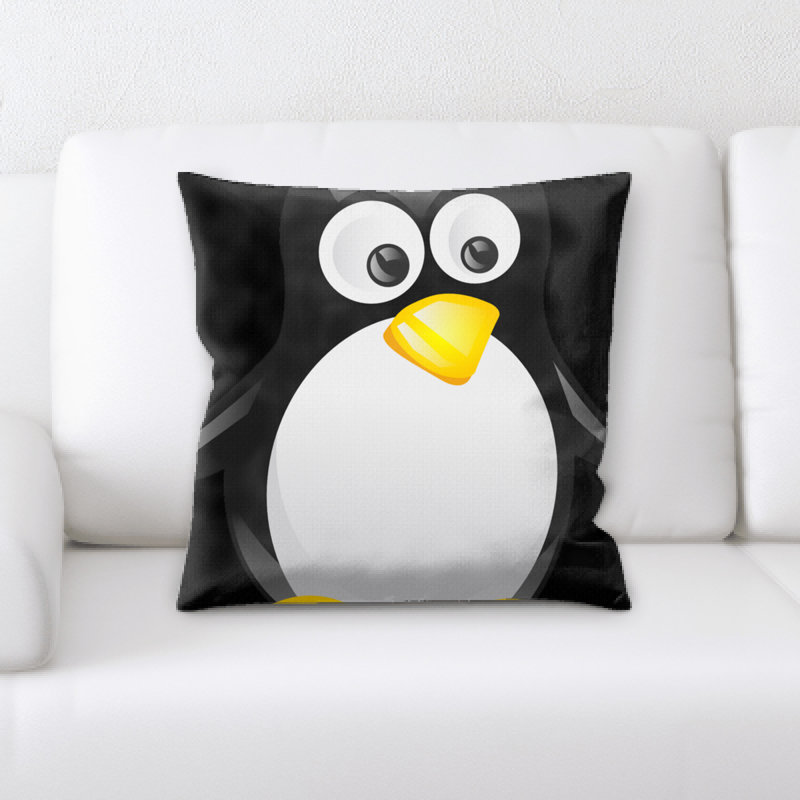 Coussin pingouin