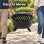 Round Charcoal and Wood Burning Fire Pit