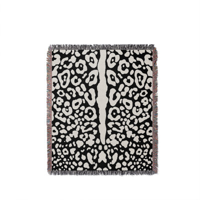 Cheetah Print  Cotton Throw Blanket