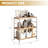 Industrial Style Wooden Bookcase With Fixed Shelves-1507338116-1507338113