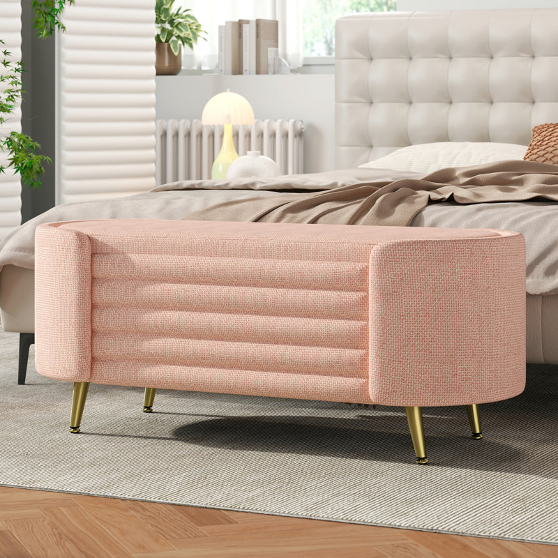 Repose-pieds Modern, Rose, Rose