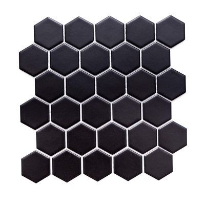 HoneyComb 2" x 2" Hexagon Porcelain Mosaic Tile