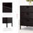 Outdoor Storage Towel Cabinet, PE Rattan Pool Storage Organizer, Freestanding Outdoor Storage Towel Rack For Pool With 3 Drawers And Weather Safe Material, Brown