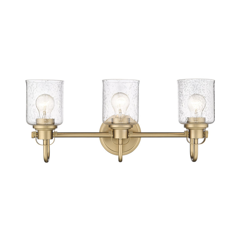 Tyringham 3 - Light Dimmable Vanity Light, Heirloom Gold