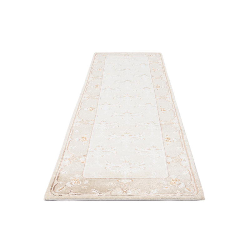 Tapis de couloir beige clair Howard