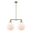 Luminaire suspendu linéaire à 2 lumières pour îlot de cuisine-49945269-49945264