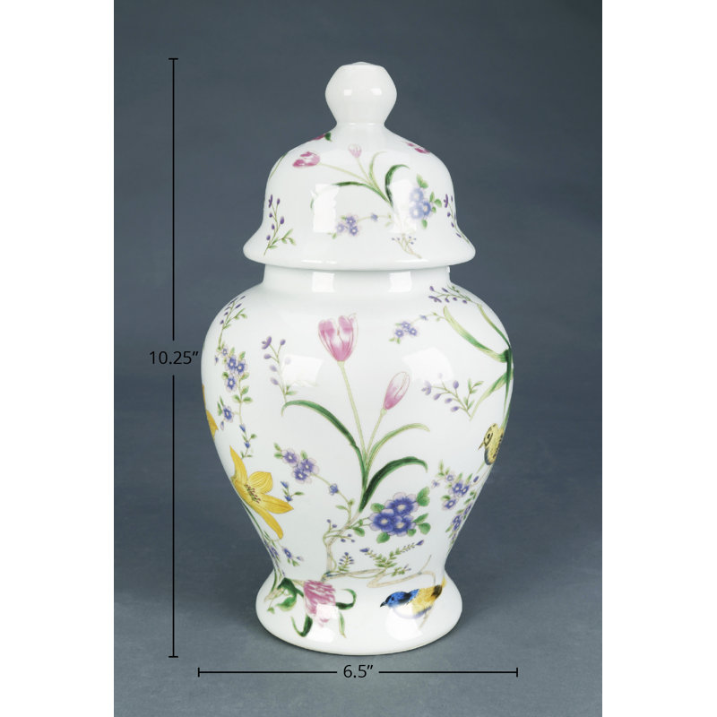 10.25'' Ceramic Jar