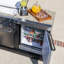 Charbroil Medallion Series 2.7 Cubic Feet Freestanding Mini Fridge Outdoor Kitchen Component
