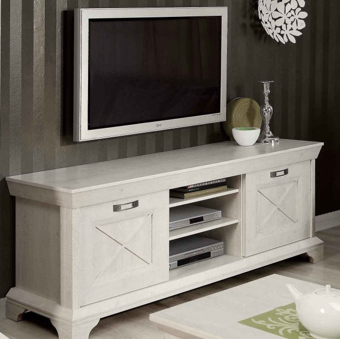 Karev 148cm TV Cabinet with Two Cupboards